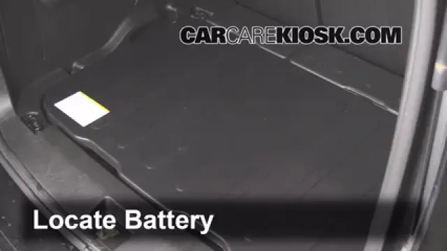2009 Chevrolet HHR LS 2.2L 4 Cyl. FlexFuel Battery Replace